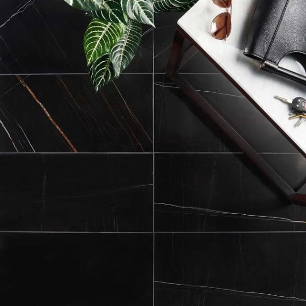 Floor Tiles | 1 sq. ft. Nero Dorato 12×24 Honed Marble Tile 12X24 Backsplash & Kitchen 12X24