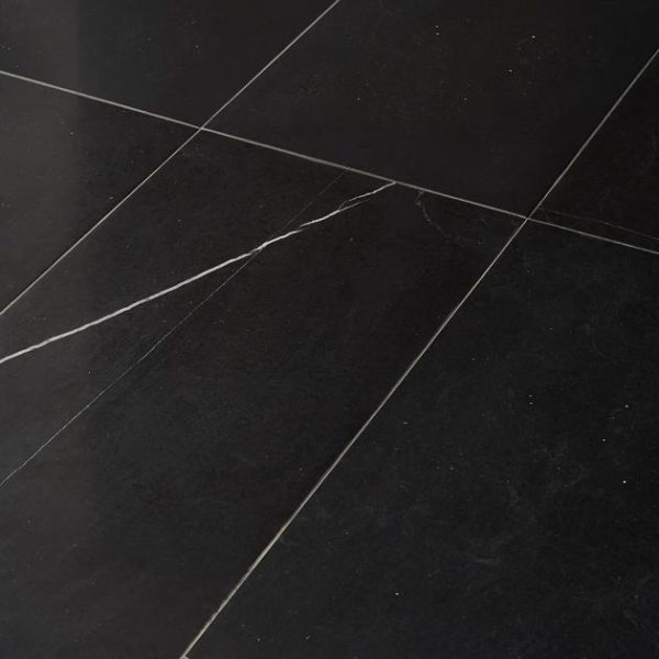 Floor Tiles | 1 sq. ft. Nero Marquina 12×24 Honed Marble Tile 12X24 Bathroom 12X24