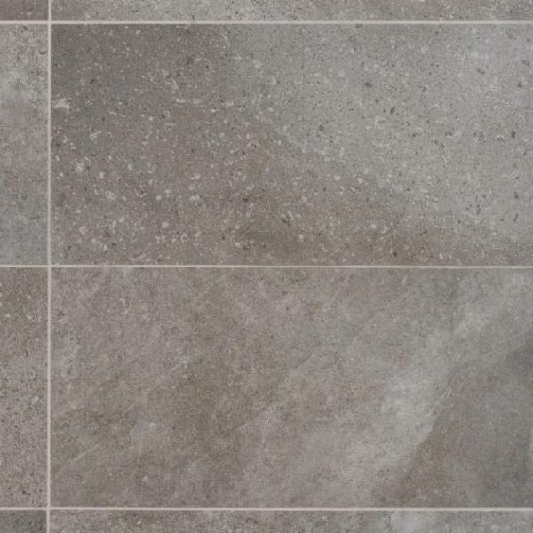 Floor Tiles | 1 sq. ft. New Rock Fossil Dark Gray 12×24 Limestone Look Matte Porcelain Tile Dark Gray Bathroom Bathroom