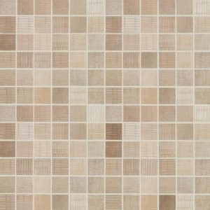 Floor Tiles | 1 sq. ft. Ristretto Sand Beige 2×2 Matte Porcelain Mosaic Tile Sand Bathroom Bathroom