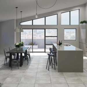 Floor Tiles | 1 sq. ft. Seville Efeso Gray 12×12 Travertine Look Matte Porcelain Tile Efeso Bathroom Bathroom