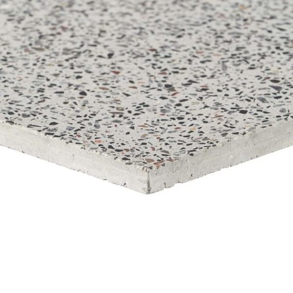 Floor Tiles | 1 sq. ft. True Terrazzo Aurora Beige 16×16 Polished Terrazzo Tile Aurora Bathroom Aurora