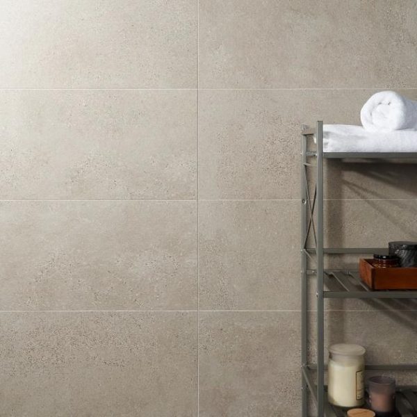 Floor Tiles | 1 sq. ft. Tulsa Beige 12×24 Matte Porcelain Tile Bathroom Bathroom