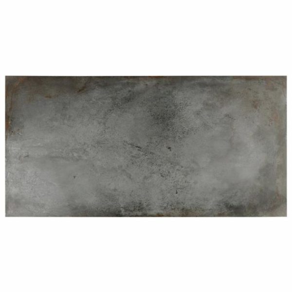 Large Wall | 1 sq. ft. Angela Harris Flatiron Graphite 24×48 Semi-Polished Porcelain Tile Graphite Semi-Polished Bathroom Bathroom