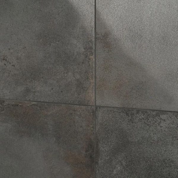 Large Wall | 1 sq. ft. Angela Harris Flatiron Graphite 24×48 Semi-Polished Porcelain Tile Graphite Semi-Polished Bathroom Bathroom