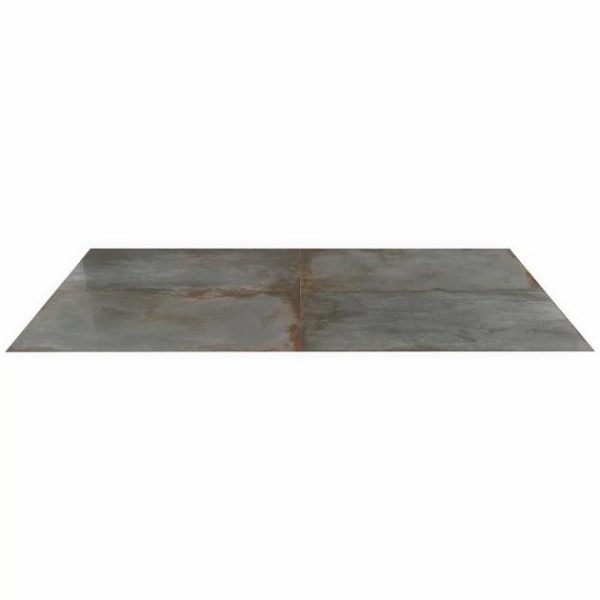 Large Wall | 1 sq. ft. Angela Harris Flatiron Graphite 24×48 Semi-Polished Porcelain Tile Graphite Semi-Polished Bathroom Bathroom