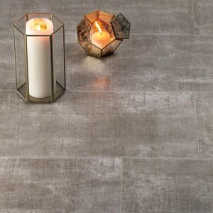 Large Wall | 1 sq. ft. Basic Cement Ash 12×24 Matte Porcelain Tile Ash Bathroom Ash