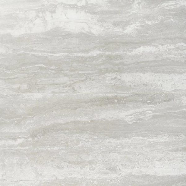 Large Wall | 1 sq. ft. Basic Travertine Silver 24×48 Matte Porcelain Tile Silver Bathroom Bathroom