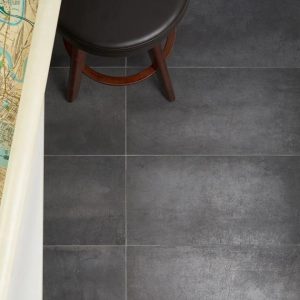 Large Wall | 1 sq. ft. Bond Venom Black Charcoal 12×24 Matte Porcelain Tile Venom Bathroom Bathroom