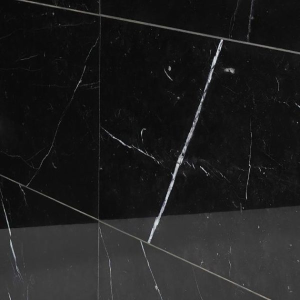 Large Wall | 1 sq. ft. Nero Marquina 12×24 Polished Marble Tile 12X24 Bathroom 12X24