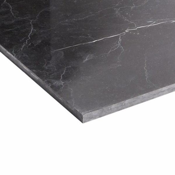 Large Wall | 1 sq. ft. Nero Marquina 12×24 Polished Marble Tile 12X24 Bathroom 12X24