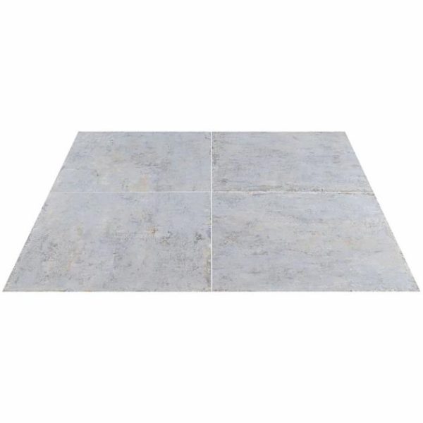 Large Wall | 1 sq. ft. Portrait Ocean Blue 24×24 Matte Porcelain Tile Ocean Bathroom Bathroom