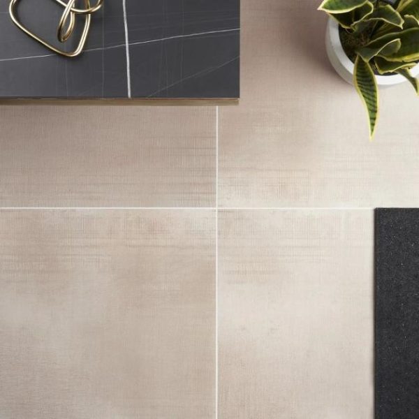 Large Wall | 1 sq. ft. Ristretto Sand Beige 24×24 Matte Porcelain Tile Sand Bathroom Bathroom