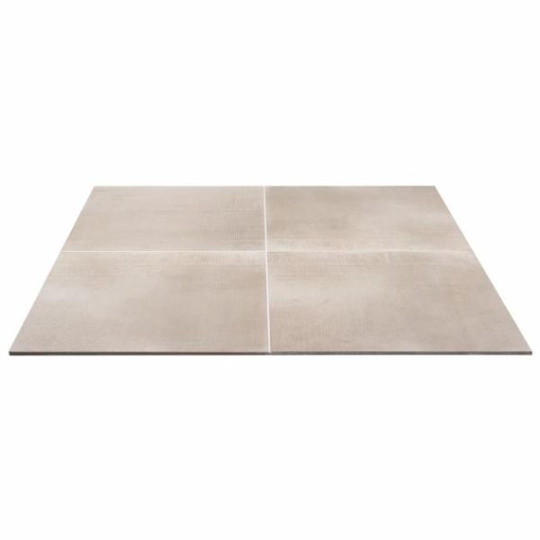 Large Wall | 1 sq. ft. Ristretto Sand Beige 24×24 Matte Porcelain Tile Sand Bathroom Bathroom