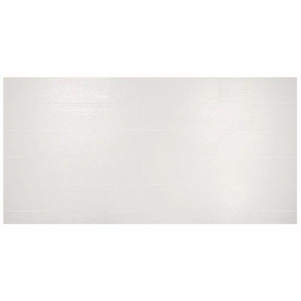 Large Wall | 1 sq. ft. Skoven Blanco 8×36 White Matte Porcelain Wood Look Tile Blanco Bathroom Bathroom