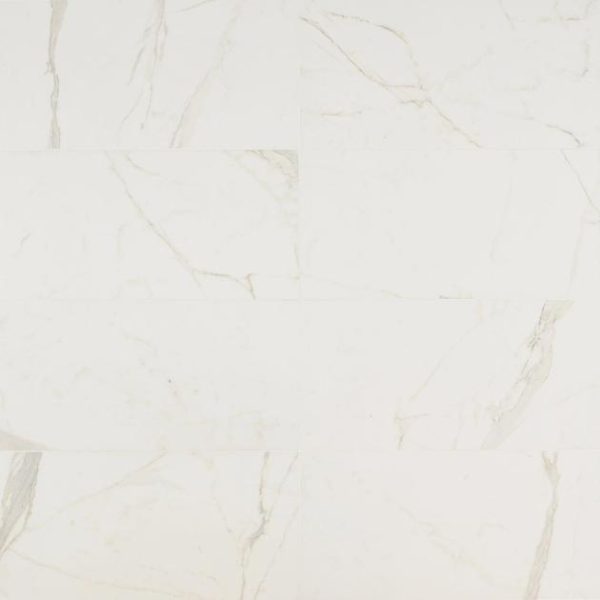 Large Wall | 1 sq. ft. Versilia Calacatta Oro Polished 12×24 Porcelain Tile Calacatta Polished Bathroom Bathroom