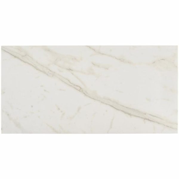 Large Wall | 1 sq. ft. Versilia Calacatta Oro Polished 12×24 Porcelain Tile Calacatta Polished Bathroom Bathroom