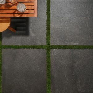 Outdoor & Pavers | 1 sq. ft. Acadia Charcoal Black 24×24 Limestone Look Matte Porcelain 2CM Outdoor Paver Charcoal Black Outdoor & Pavers Charcoal Black