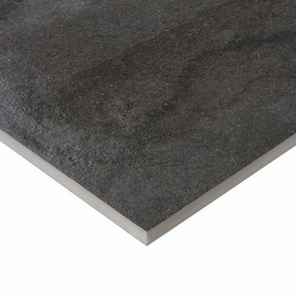 Outdoor & Pavers | 1 sq. ft. Acadia Charcoal Black 24×24 Limestone Look Matte Porcelain 2CM Outdoor Paver Charcoal Black Outdoor & Pavers Charcoal Black