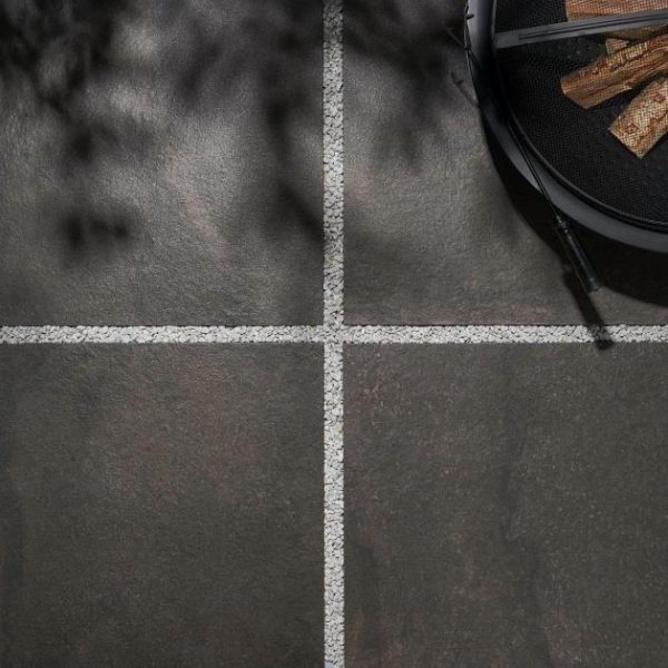 Outdoor & Pavers | 1 sq. ft. Acadia Charcoal Black 24×24 Limestone Look Matte Porcelain 2CM Outdoor Paver Charcoal Black Outdoor & Pavers Charcoal Black