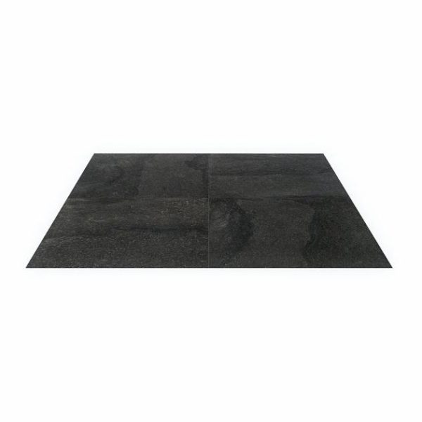 Outdoor & Pavers | 1 sq. ft. Acadia Charcoal Black 24×24 Limestone Look Matte Porcelain 2CM Outdoor Paver Charcoal Black Outdoor & Pavers Charcoal Black