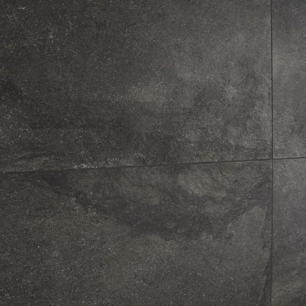 Outdoor & Pavers | 1 sq. ft. Acadia Charcoal Black 24×48 Limestone Look Matte Porcelain Tile Charcoal Black Bathroom Bathroom