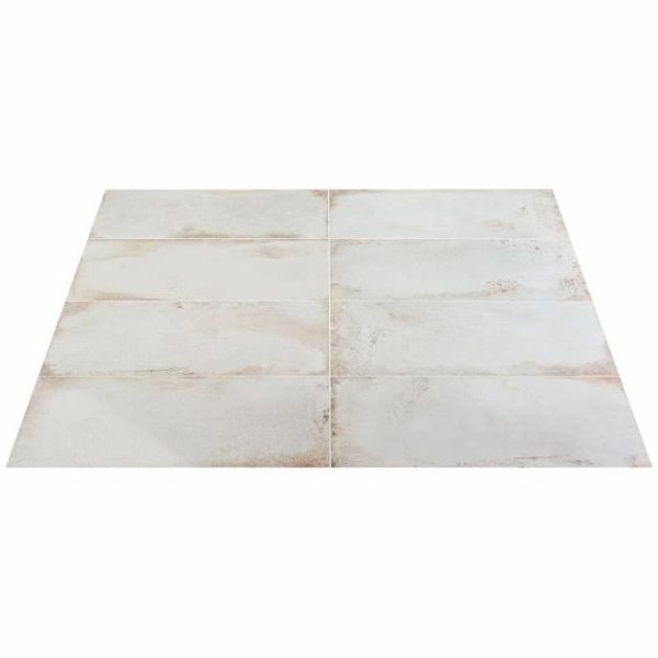 Outdoor & Pavers | 1 sq. ft. Angela Harris Flatiron White 12×24 Semi-Polished Porcelain Tile White Semi-Polished Backsplash & Kitchen Backsplash & Kitchen