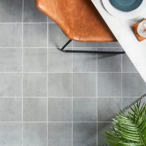 Outdoor & Pavers | 1 sq. ft. Art Geo Cement Gray 8×8 Matte Porcelain Tile Cement Grigio Bathroom Bathroom