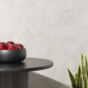 Outdoor & Pavers | 1 sq. ft. Ava Bianco 8″ Hexagon Matte Porcelain Tile Bianco Bathroom Bathroom