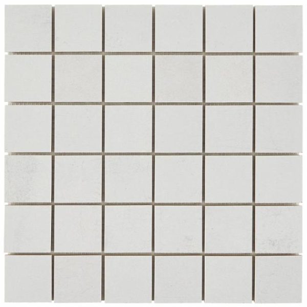 Outdoor & Pavers | 1 sq. ft. Bond Palladium Light Gray 2×2 Matte Porcelain Mosaic Tile Palladium Bathroom Bathroom