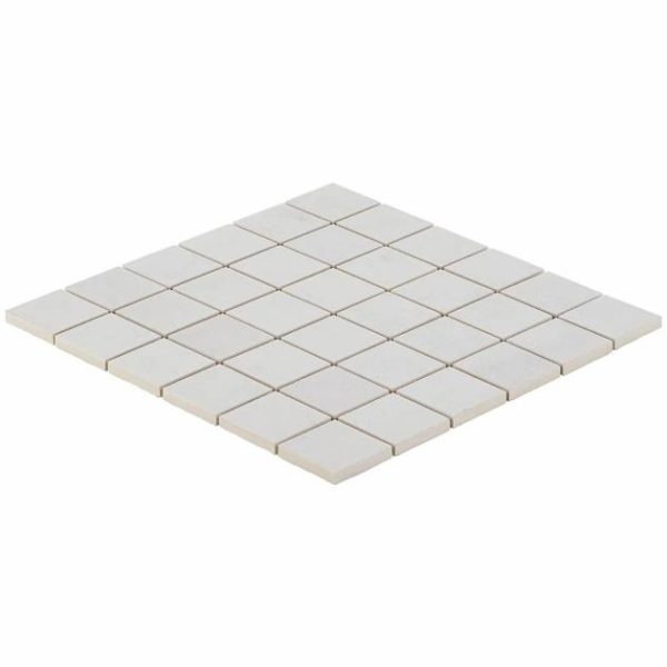 Outdoor & Pavers | 1 sq. ft. Bond Palladium Light Gray 2×2 Matte Porcelain Mosaic Tile Palladium Bathroom Bathroom