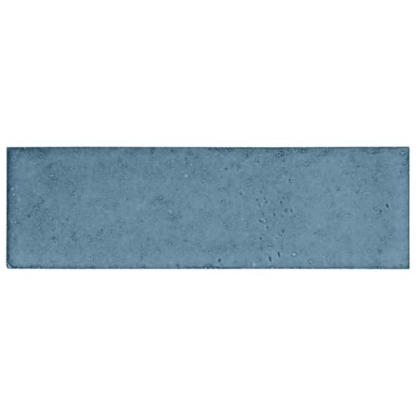 Outdoor & Pavers | 1 sq. ft. Color One Turquoise Blue 2×8 Glossy Lava Stone Tile Turquoise Backsplash & Kitchen Backsplash & Kitchen