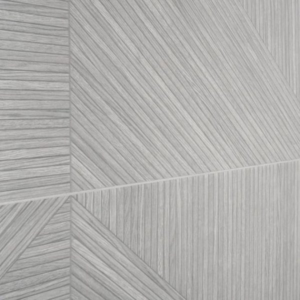 Outdoor & Pavers | 1 sq. ft. Enso Gray 24×48 Ribbed Matte Porcelain Wood Look Tile Gray Bathroom Bathroom