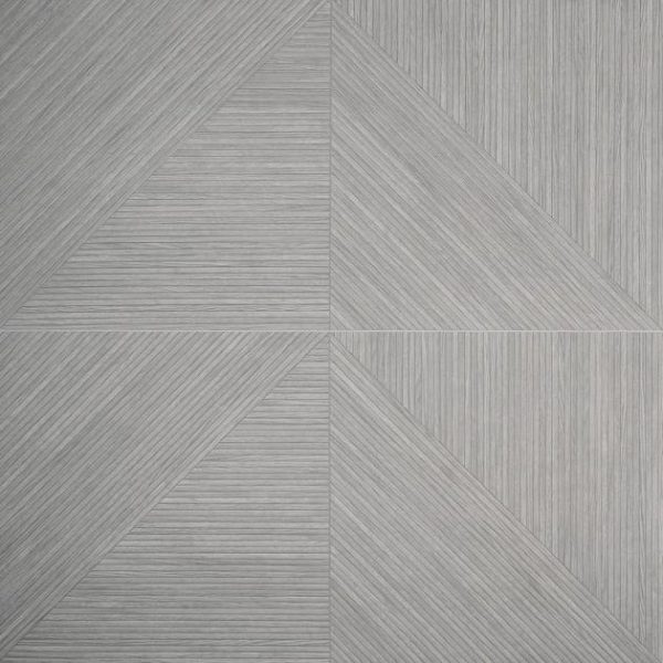 Outdoor & Pavers | 1 sq. ft. Enso Gray 24×48 Ribbed Matte Porcelain Wood Look Tile Gray Bathroom Bathroom