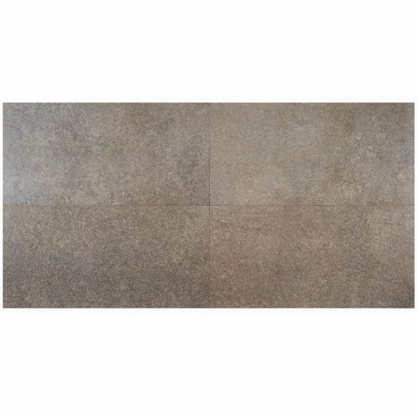 Outdoor & Pavers | 1 sq. ft. FusionTech Berlin Brown 24×48 Matte Porcelain Tile Brown/Red Bathroom Bathroom