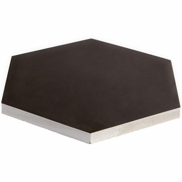 Outdoor & Pavers | 1 sq. ft. HexArt Nero 8″ Hexagon Porcelain Matte Tile Nero 8 Bathroom Bathroom