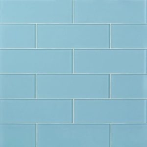 Outdoor & Pavers | 1 sq. ft. Loft Turquoise 4×12 Frosted Glass Subway Wall Tile Turquoise Frosted Backsplash & Kitchen Backsplash & Kitchen