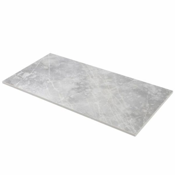 Outdoor & Pavers | 1 sq. ft. Marble Tech Grigio Imperiale 12×24 Matte Porcelain Tile Gray Matte Bathroom Bathroom