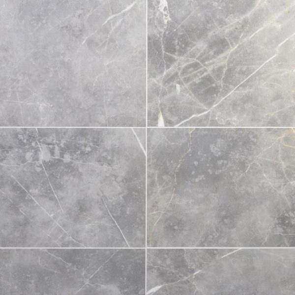 Outdoor & Pavers | 1 sq. ft. Marble Tech Grigio Imperiale 12×24 Matte Porcelain Tile Gray Matte Bathroom Bathroom