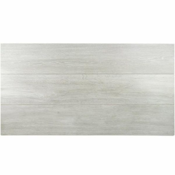 Outdoor & Pavers | 1 sq. ft. Montana Silver 8×45 Natural Wood Look Porcelain Tile Silver Bathroom Bathroom