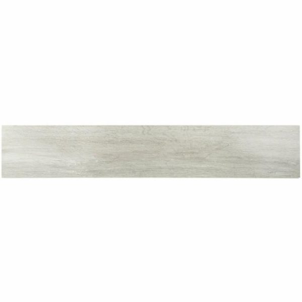 Outdoor & Pavers | 1 sq. ft. Montana Silver 8×45 Natural Wood Look Porcelain Tile Silver Bathroom Bathroom