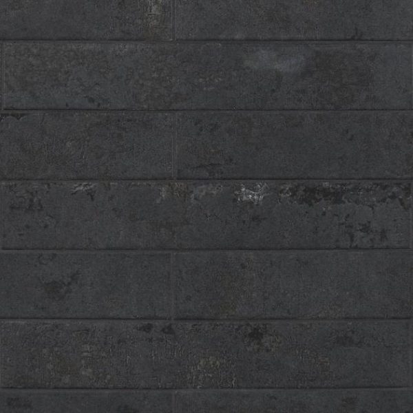 Outdoor & Pavers | 1 sq. ft. Portrait Black Gold 2×14 Matte Porcelain Tile Black Bathroom Bathroom