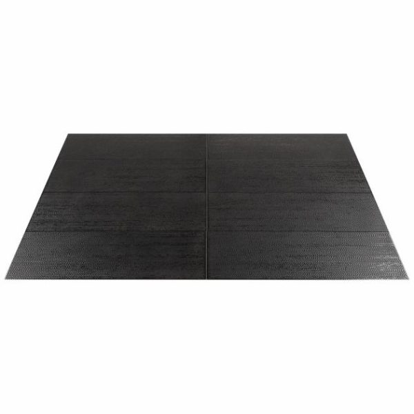 Outdoor & Pavers | 1 sq. ft. Rethink Decoro Leather Black 12×24 Textured Matte Porcelain Tile Deco Black 12X24 Backsplash & Kitchen Backsplash & Kitchen