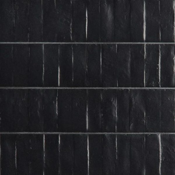 Outdoor & Pavers | 1 sq. ft. Rework Leather Black 3×12 Matte Porcelain Tile Black Backsplash & Kitchen Backsplash & Kitchen