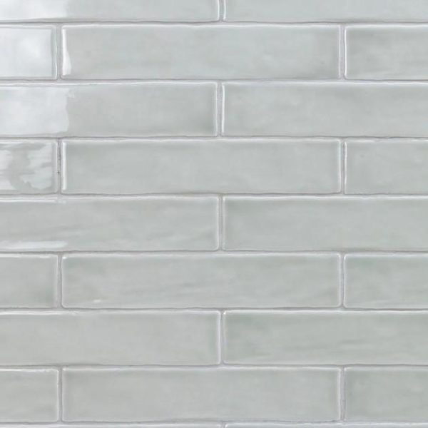 Outdoor & Pavers | 1 sq. ft. Seaport Chameleon Sage Gray 2×10 Polished Ceramic Subway Wall Tile Chameleon Backsplash & Kitchen Backsplash & Kitchen