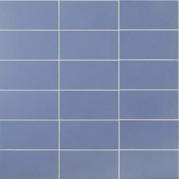 Outdoor & Pavers | 1 sq. ft. Stacy Garcia Maddox Azul 4×8 Matte Ceramic Subway Tile Azul Bathroom Azul