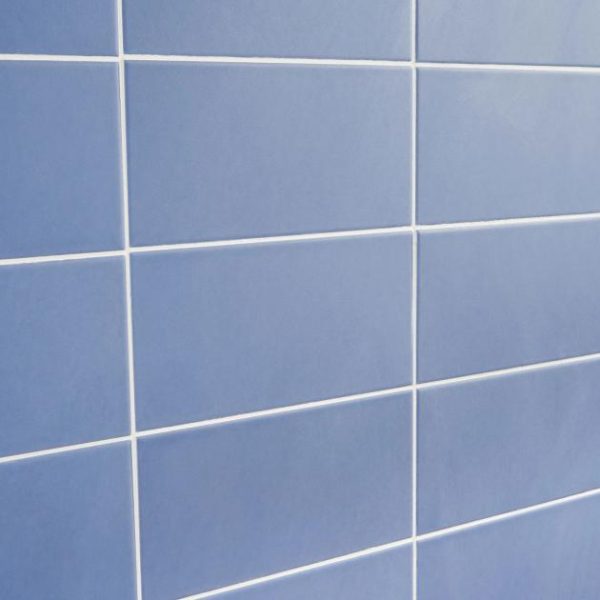 Outdoor & Pavers | 1 sq. ft. Stacy Garcia Maddox Azul 4×8 Matte Ceramic Subway Tile Azul Bathroom Azul