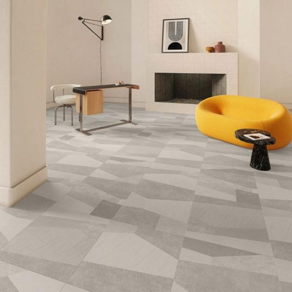 Outdoor & Pavers | 1 sq. ft. Stories Gray 24×24 Matte Porcelain Tile Gray Bathroom Bathroom