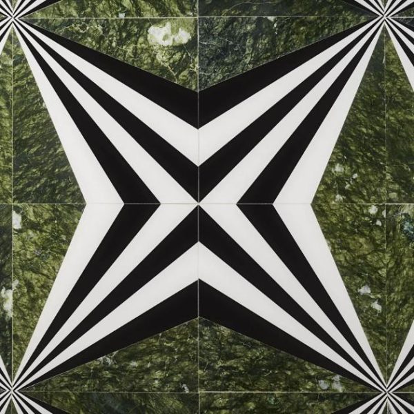 Outdoor & Pavers | 1 sq. ft. Wings Green Jade 12×12 Polished Marble Mosaic Tile Green Jade Bathroom Bathroom