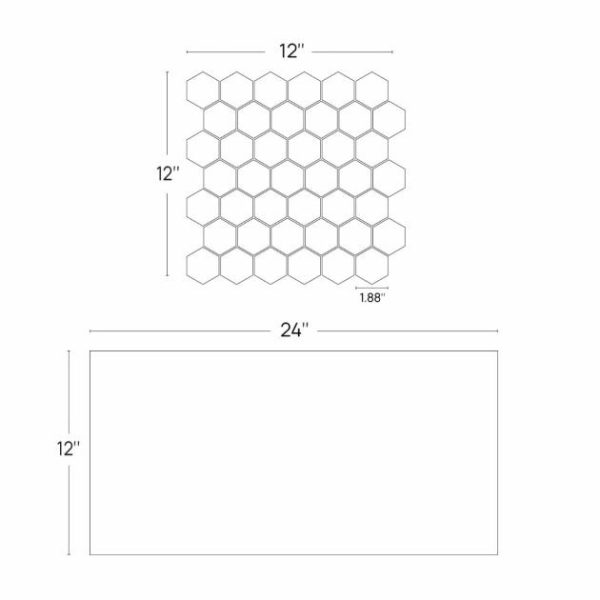 Outdoor & Pavers | 1 sq. ft. Wooden Beige 2″ Hexagon Polished Marble Mosaic Tile Beige Backsplash & Kitchen Backsplash & Kitchen